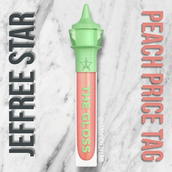 Jeffree Star The Gloss Peach Price Tag Duo Bundle of 2 NIB NWT - Picture 3 of 6